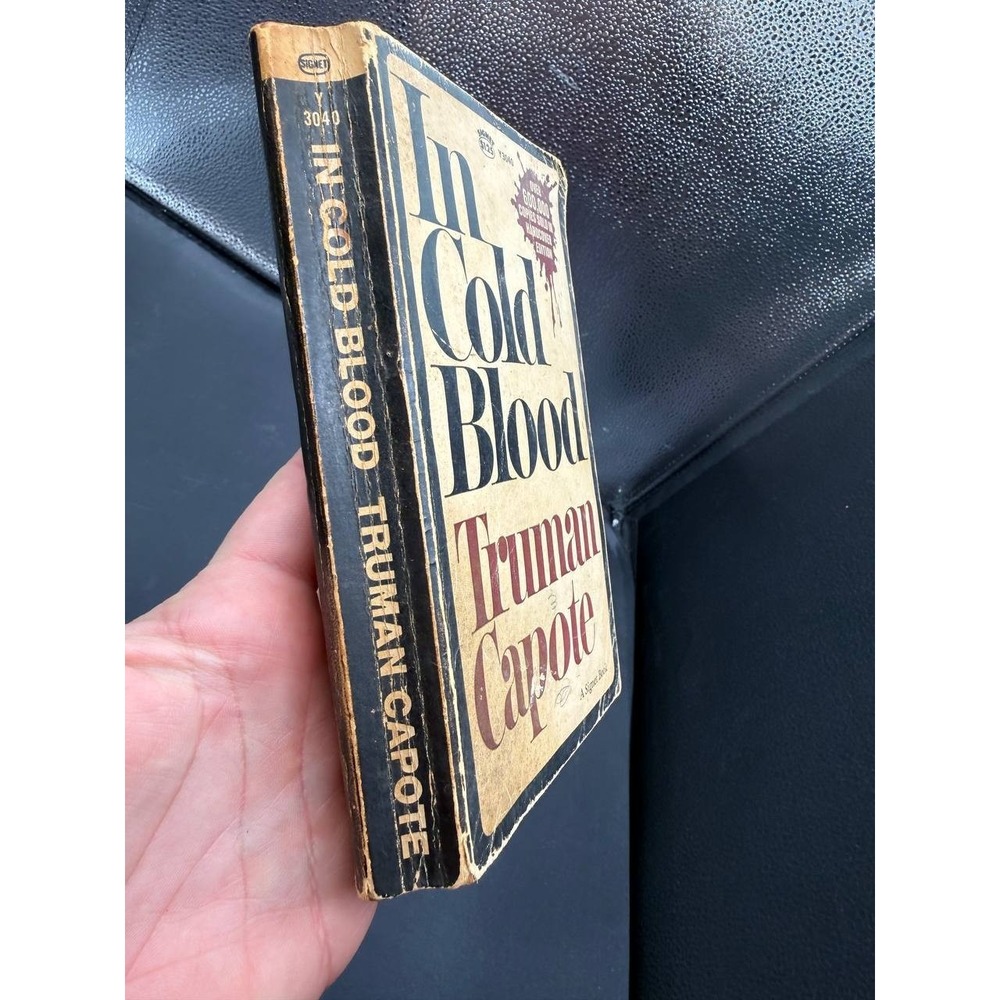 In Cold Blood Truman Capote First Edition Paperback 19655 New American Library